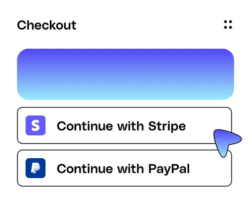 A plain link list beside the same links rebuilt on Zaap